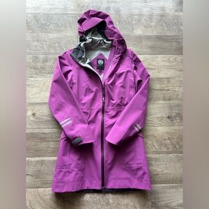Canada Goose Jacket Long Purple XS